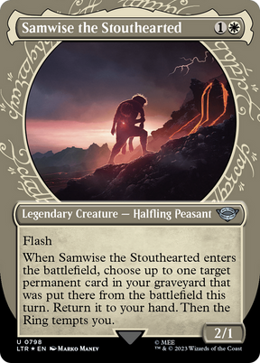Magic: The Gathering - Samwise the Stouthearted Foil - The Lord of the Rings: Tales of Middle-earth