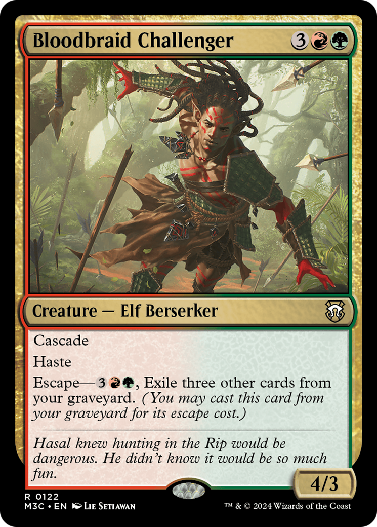 Magic: The Gathering - Bloodbraid Challenger - Modern Horizons 3 Commander