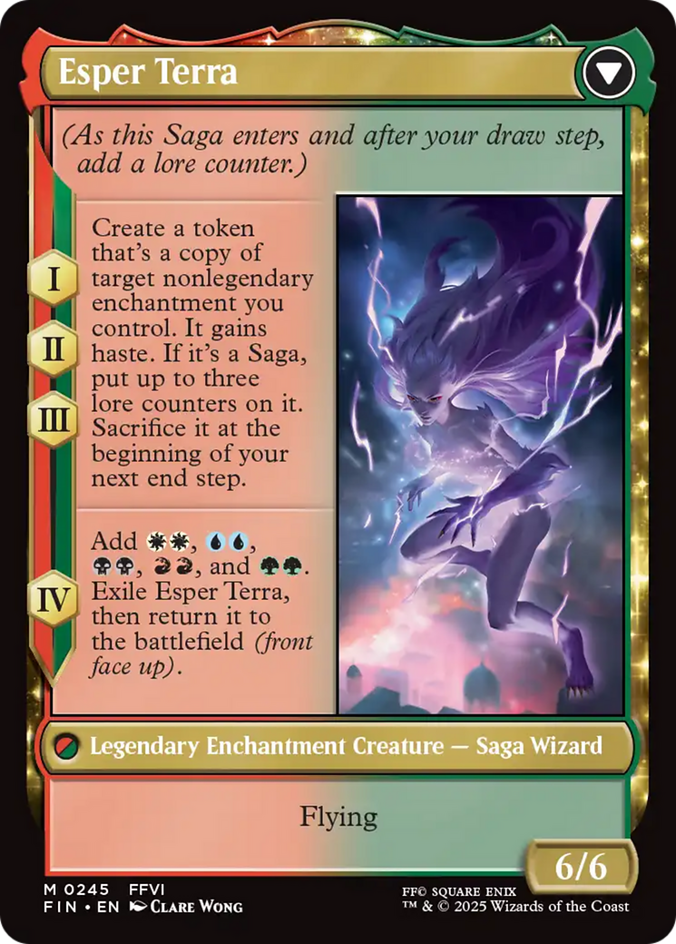 Magic: The Gathering - Terra, Magical Adept // Esper Terra - Final Fantasy