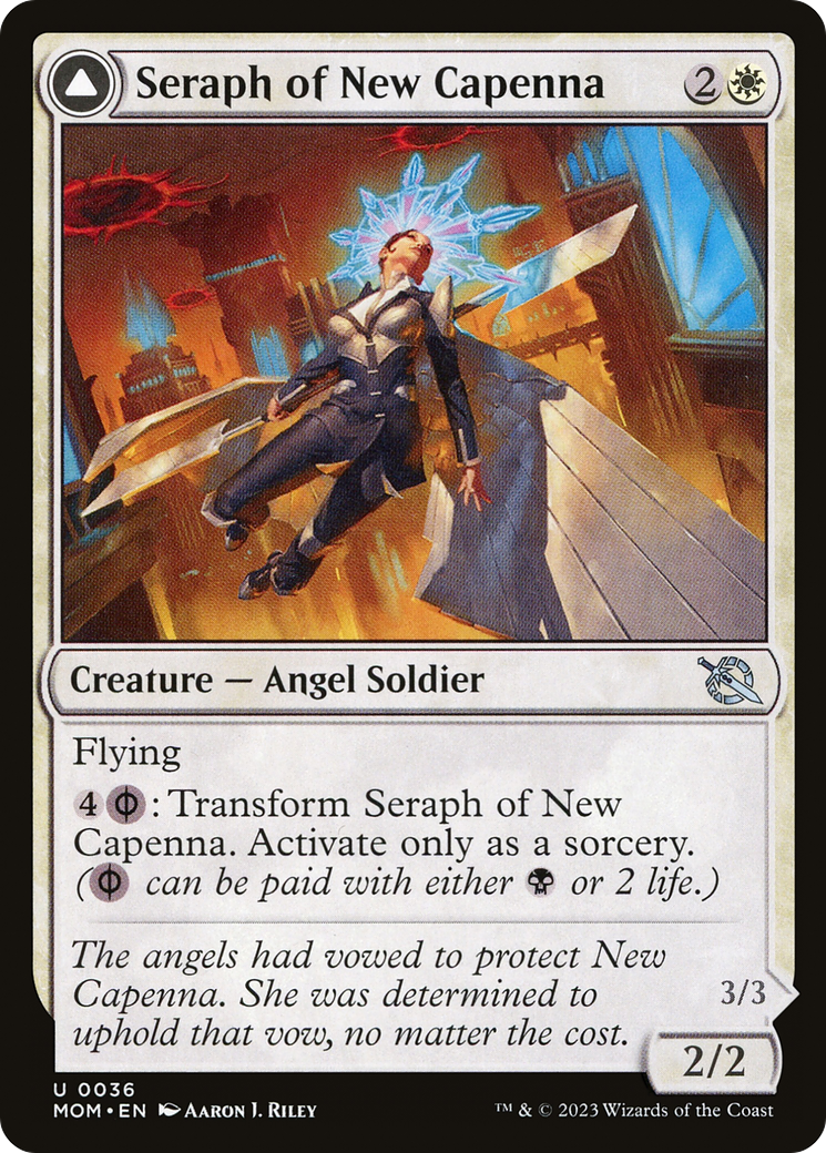 Magic: The Gathering - Seraph of New Capenna // Seraph of New Phyrexia - March of the Machine