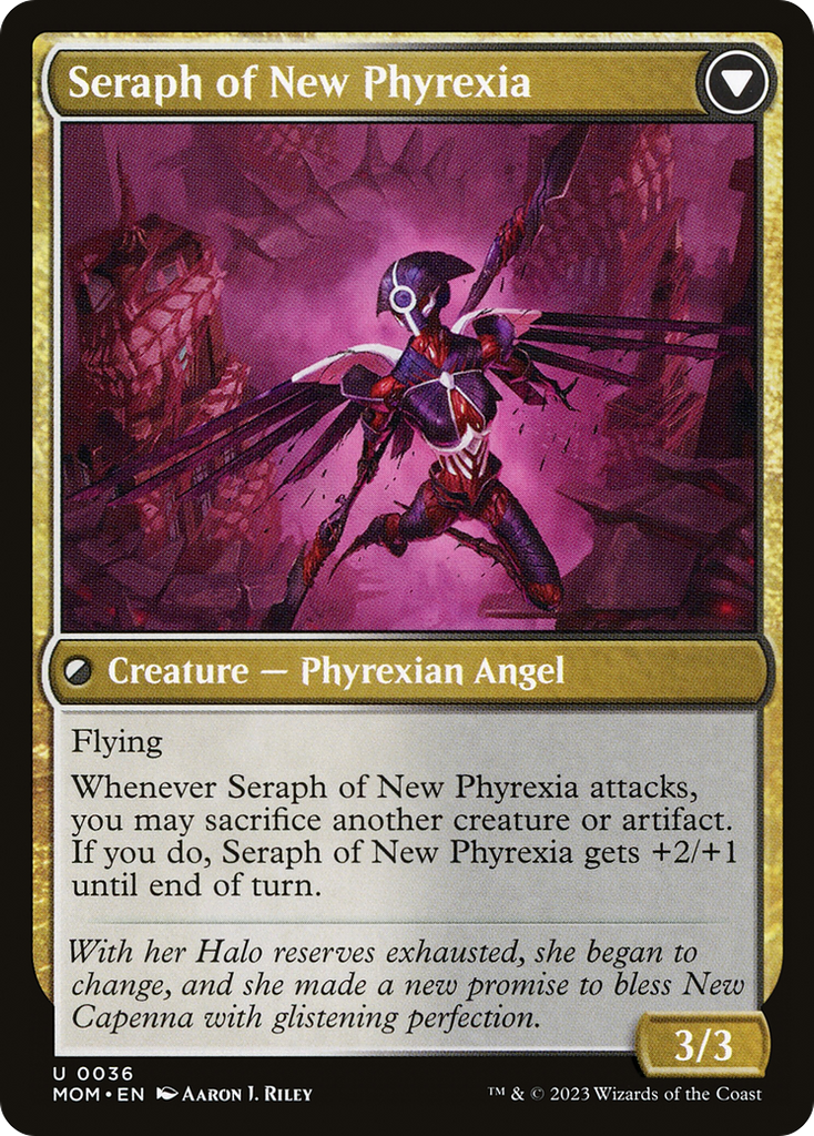 Magic: The Gathering - Seraph of New Capenna // Seraph of New Phyrexia - March of the Machine