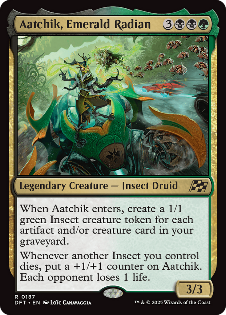 Magic: The Gathering - Aatchik, Emerald Radian - Aetherdrift