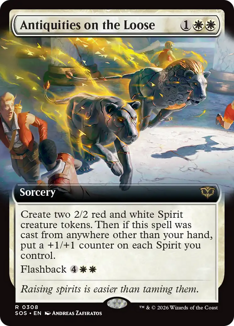 Magic: The Gathering - Antiquities on the Loose - Secrets of Strixhaven