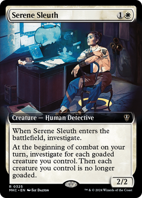 Magic: The Gathering - Serene Sleuth - Murders at Karlov Manor Commander