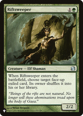Magic: The Gathering - Riftsweeper - The List