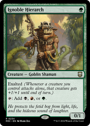 Magic: The Gathering - Ignoble Hierarch - Modern Horizons 3 Commander