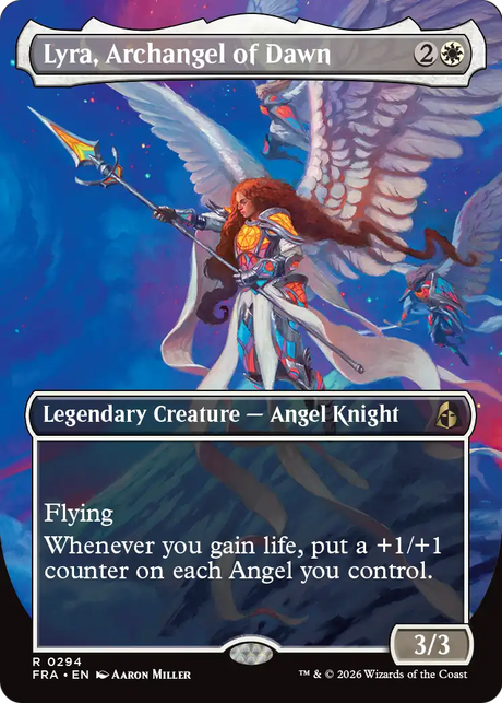 Magic: The Gathering - Lyra, Archangel of Dawn Foil - Reality Fracture