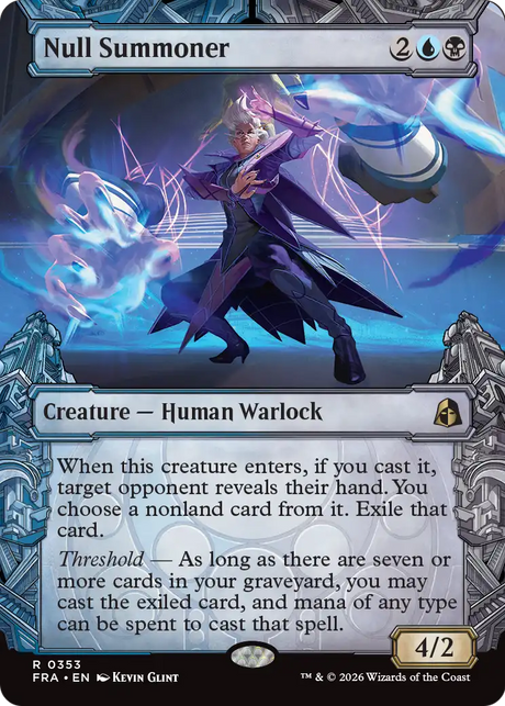 Magic: The Gathering - Null Summoner Foil - Reality Fracture