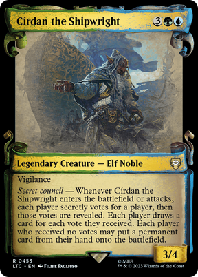 Magic: The Gathering - Círdan the Shipwright Foil - Tales of Middle-earth Commander