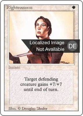 Magic: The Gathering - Rechtschaffenheit - Revised Edition