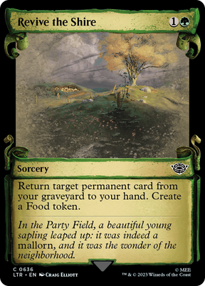 Magic: The Gathering - Revive the Shire Foil - The Lord of the Rings: Tales of Middle-earth