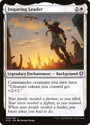 Magic: The Gathering - Inspiring Leader - Commander Legends: Battle for Baldur's Gate