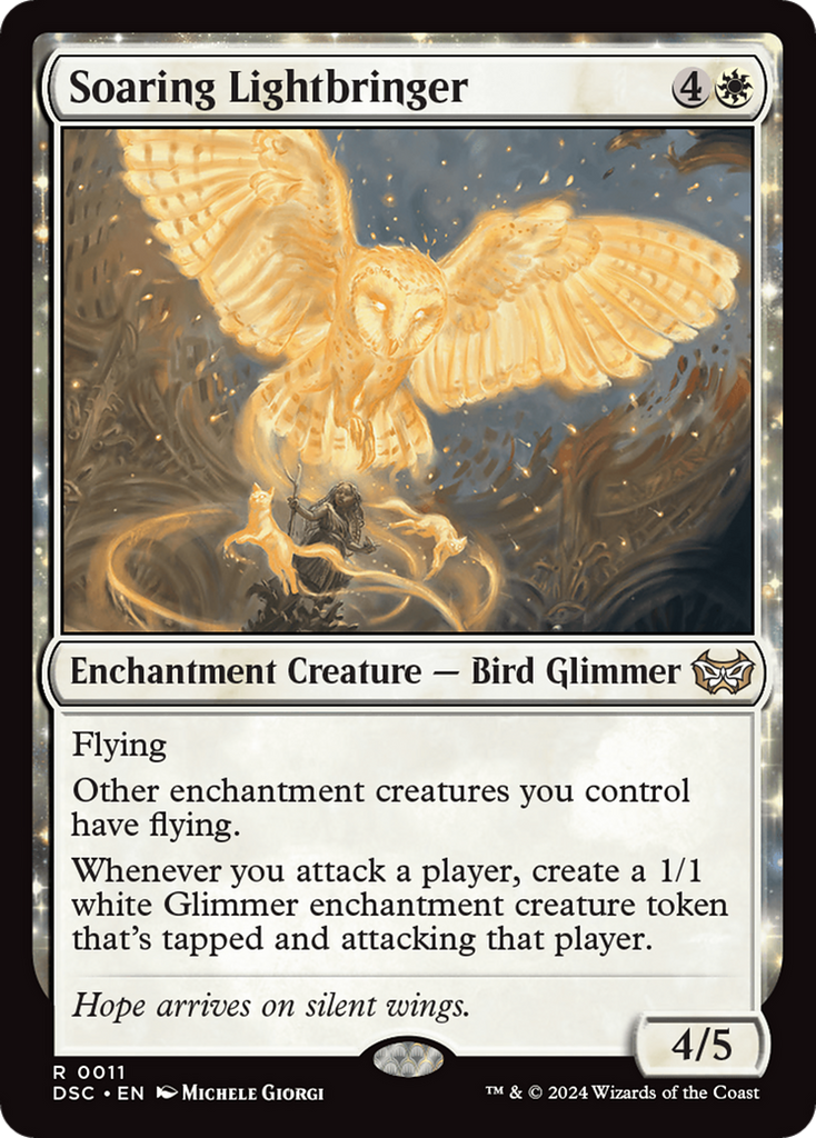 Magic: The Gathering - Soaring Lightbringer - Duskmourn: House of Horror Commander