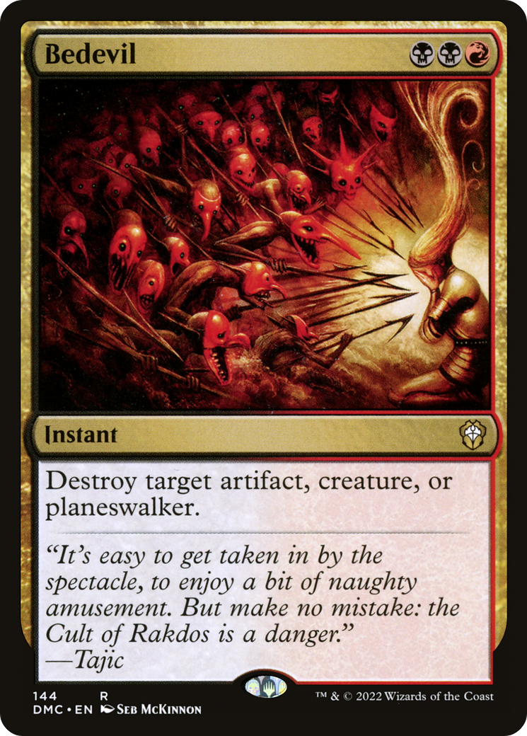 Magic: The Gathering - Bedevil - Dominaria United Commander