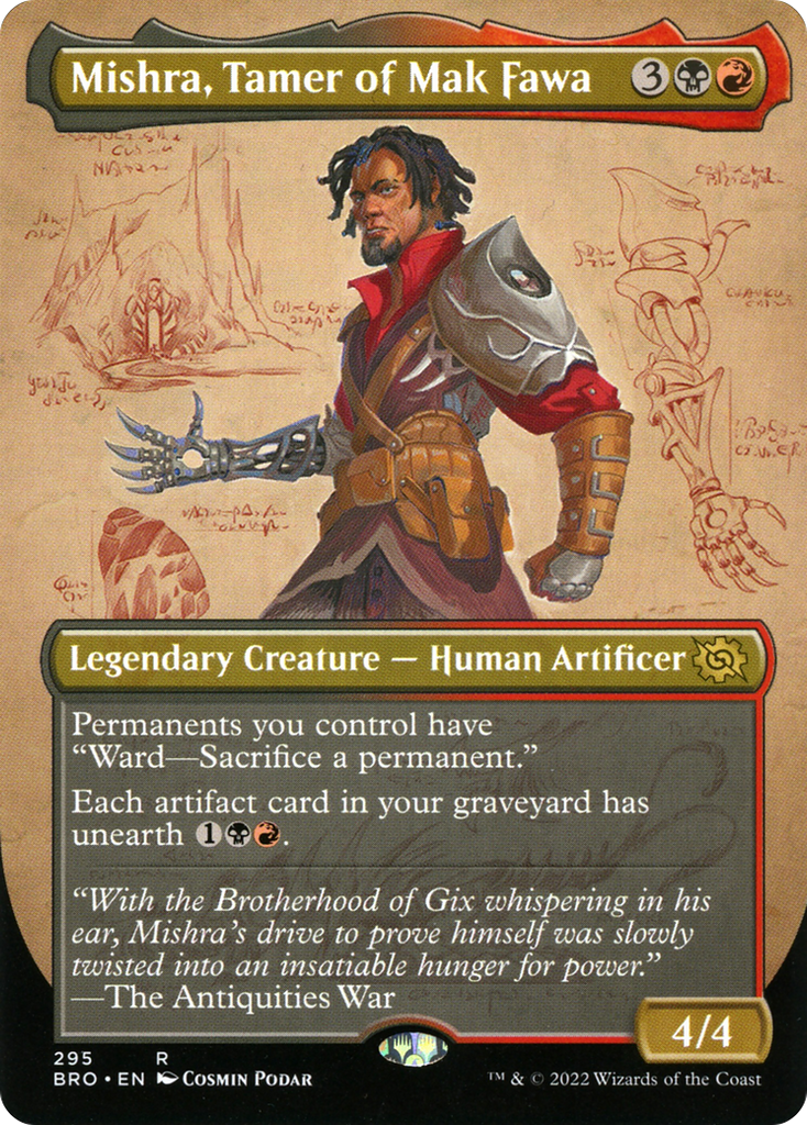 Magic: The Gathering - Mishra, Tamer of Mak Fawa - The Brothers' War