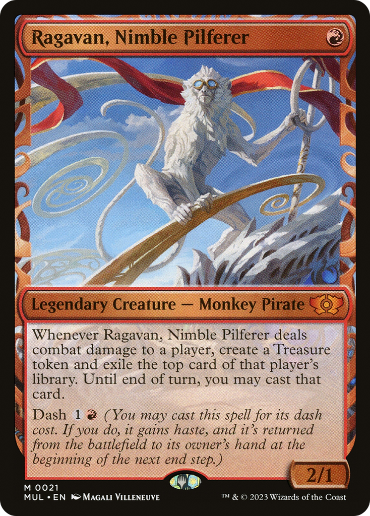 Magic: The Gathering - Ragavan, Nimble Pilferer Foil - Multiverse Legends