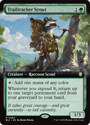 Magic: The Gathering - Trailtracker Scout - Bloomburrow Commander