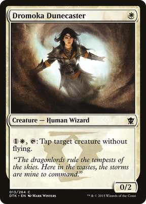 Magic: The Gathering - Dromoka Dunecaster Foil - Dragons of Tarkir