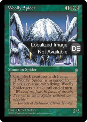 Magic: The Gathering - Wollspinne - Ice Age
