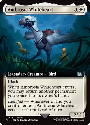 Magic: The Gathering - Ambrosia Whiteheart Foil - Final Fantasy