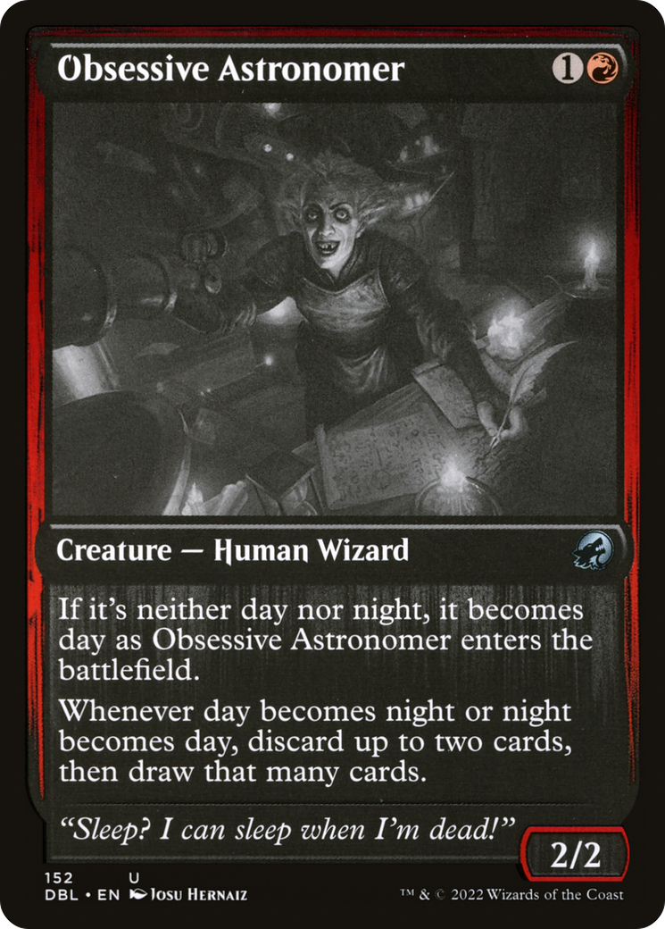 Magic: The Gathering - Obsessive Astronomer - Innistrad: Double Feature