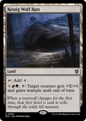 Magic: The Gathering - Kessig Wolf Run - Murders at Karlov Manor Commander