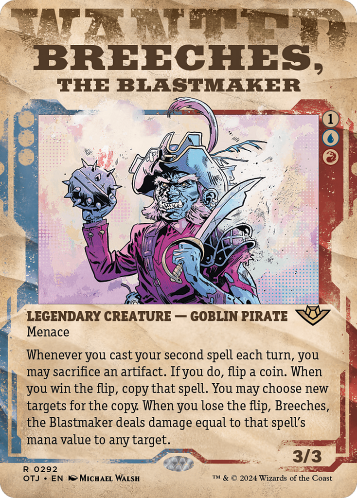 Magic: The Gathering - Breeches, the Blastmaker - Outlaws of Thunder Junction