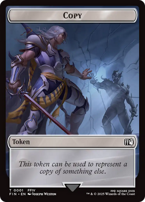 Magic: The Gathering - Copy Token - Final Fantasy Tokens