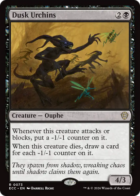 Magic: The Gathering - Dusk Urchins - Lorwyn Eclipsed Commander