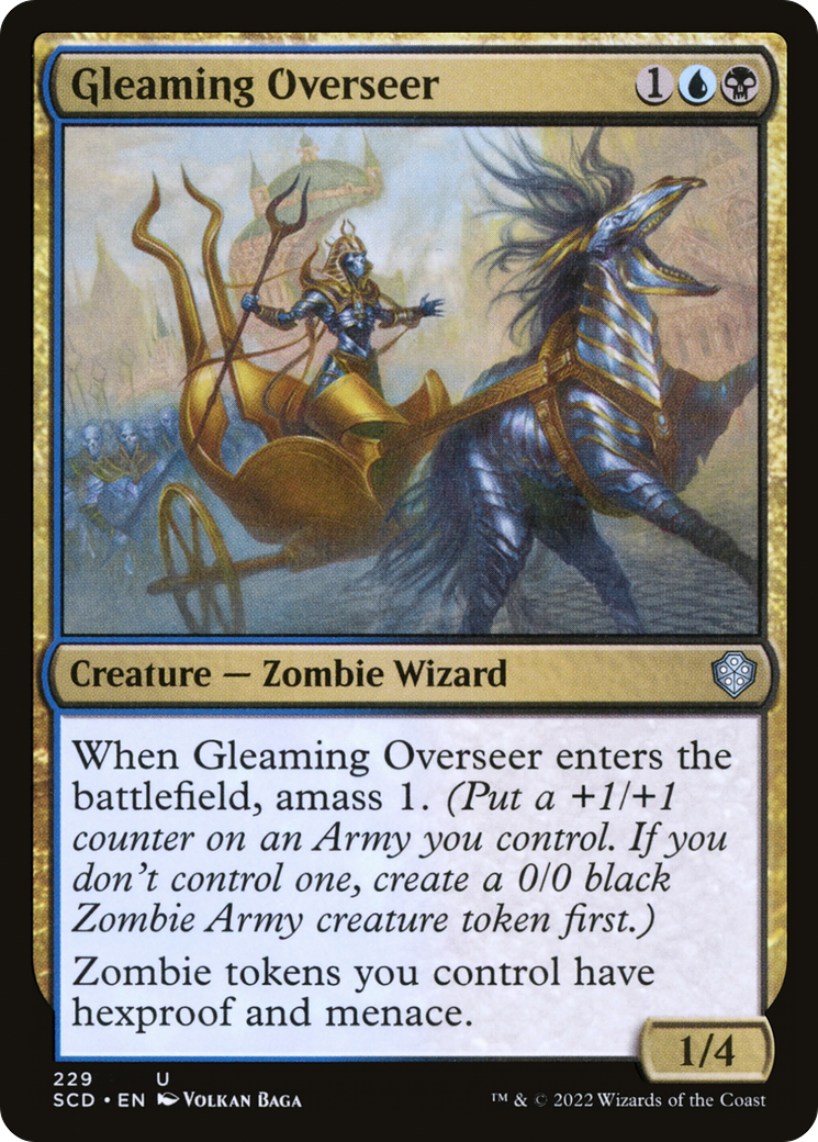 Magic: The Gathering - Gleaming Overseer - Starter Commander Decks
