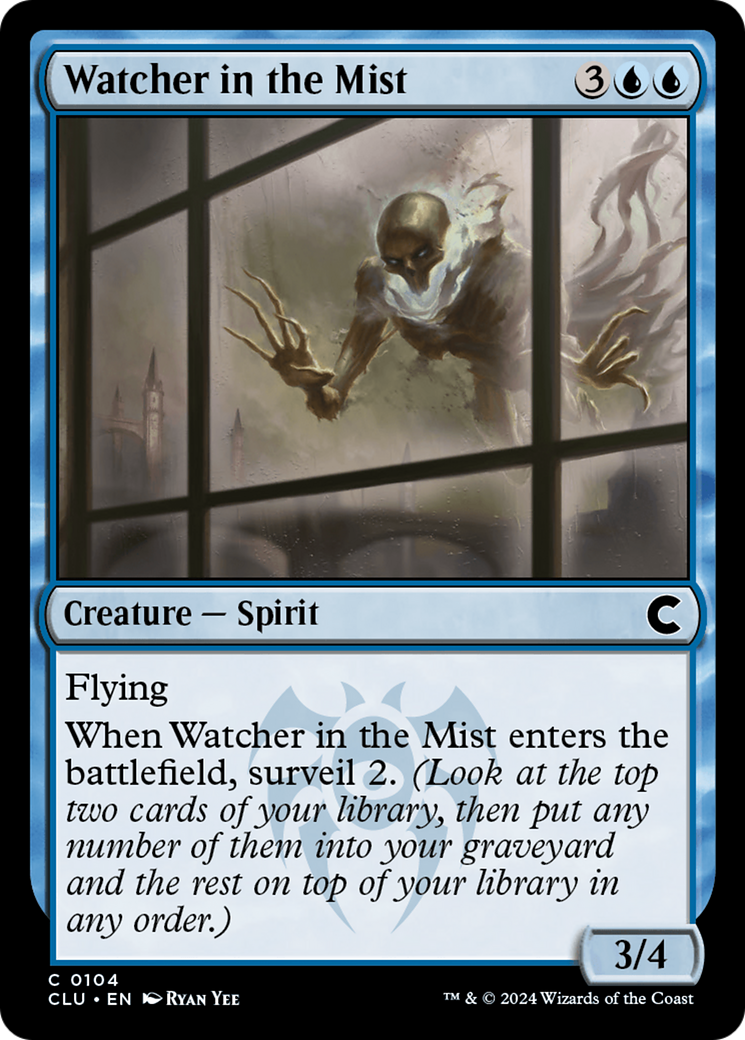 Magic: The Gathering - Watcher in the Mist - Ravnica: Clue Edition