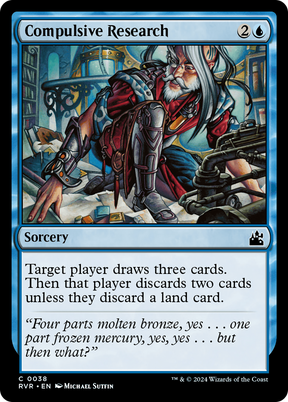 Magic: The Gathering - Compulsive Research Foil - Ravnica Remastered