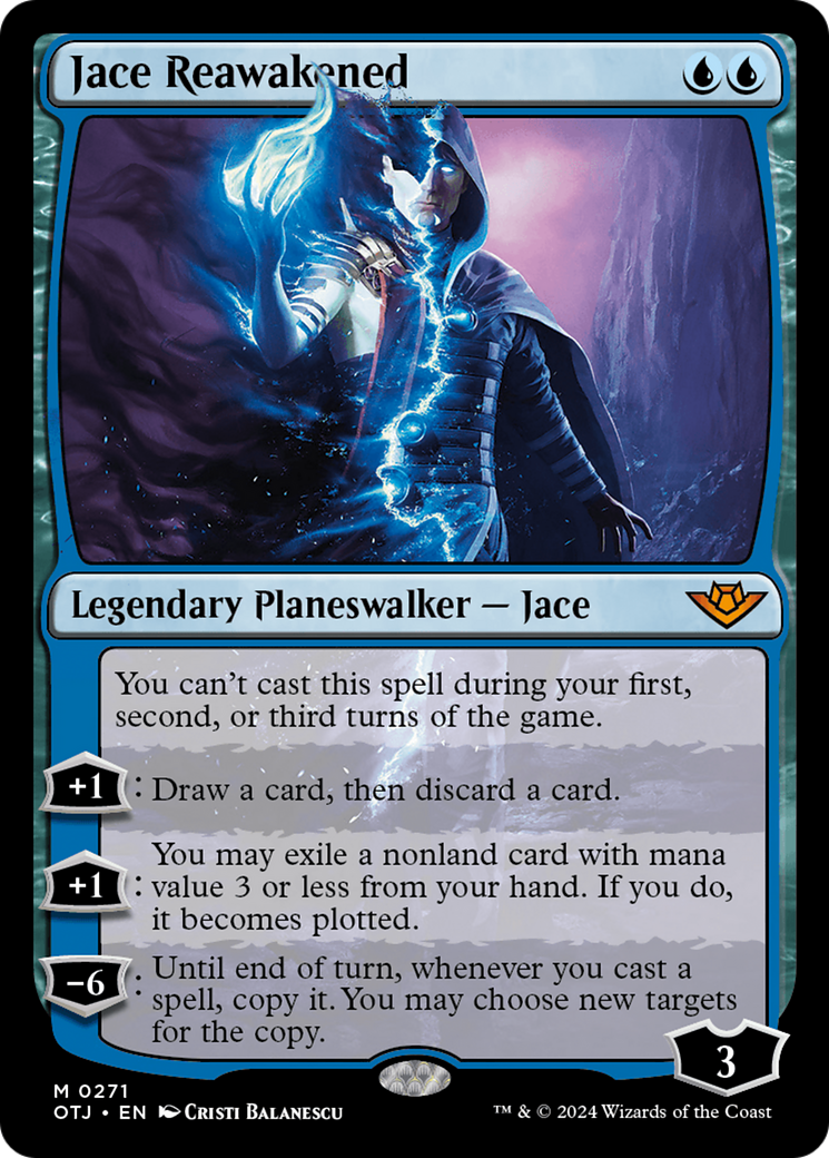 Magic: The Gathering - Jace Reawakened Foil - Outlaws of Thunder Junction