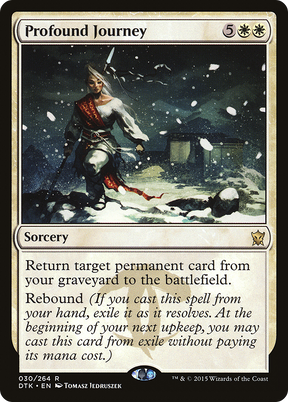 Magic: The Gathering - Profound Journey Foil - Dragons of Tarkir