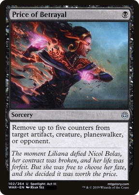 Magic: The Gathering - Price of Betrayal Foil - War of the Spark