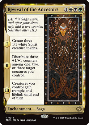 Magic: The Gathering - Revival of the Ancestors Foil - Tarkir: Dragonstorm