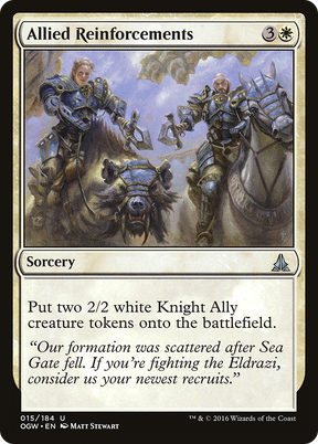 Magic: The Gathering - Allied Reinforcements Foil - Oath of the Gatewatch