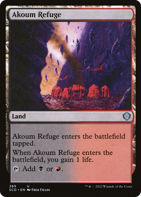 Magic: The Gathering - Akoum Refuge - Starter Commander Decks