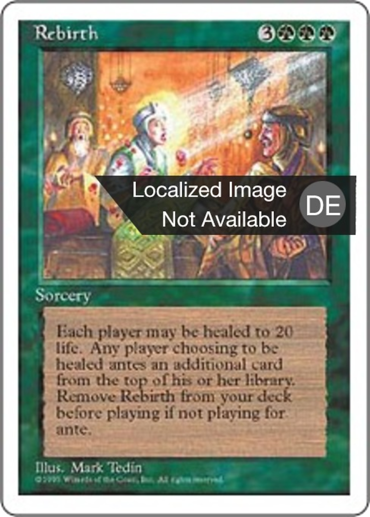 Magic: The Gathering - Wiedergeburt - Fourth Edition