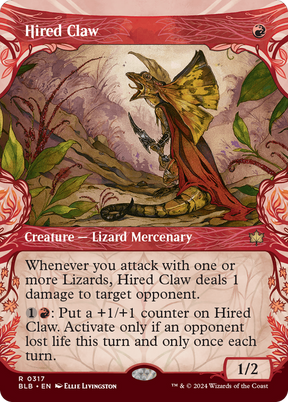 Magic: The Gathering - Hired Claw Foil - Bloomburrow
