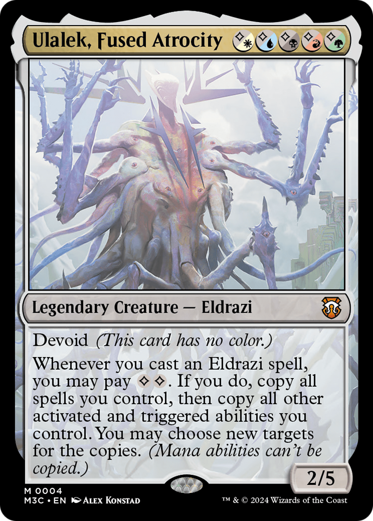 Magic: The Gathering - Ulalek, Fused Atrocity - Modern Horizons 3 Commander