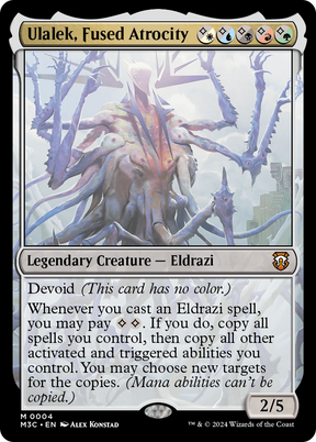 Magic: The Gathering - Ulalek, Fused Atrocity - Modern Horizons 3 Commander
