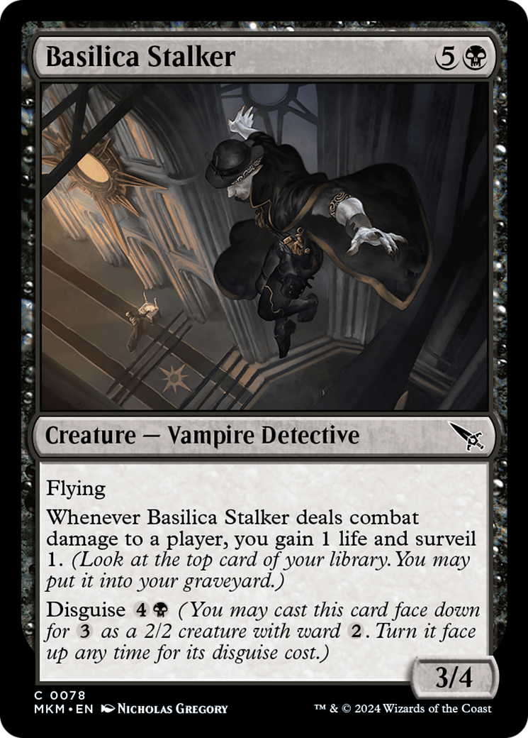 Magic: The Gathering - Basilica Stalker - Murders at Karlov Manor