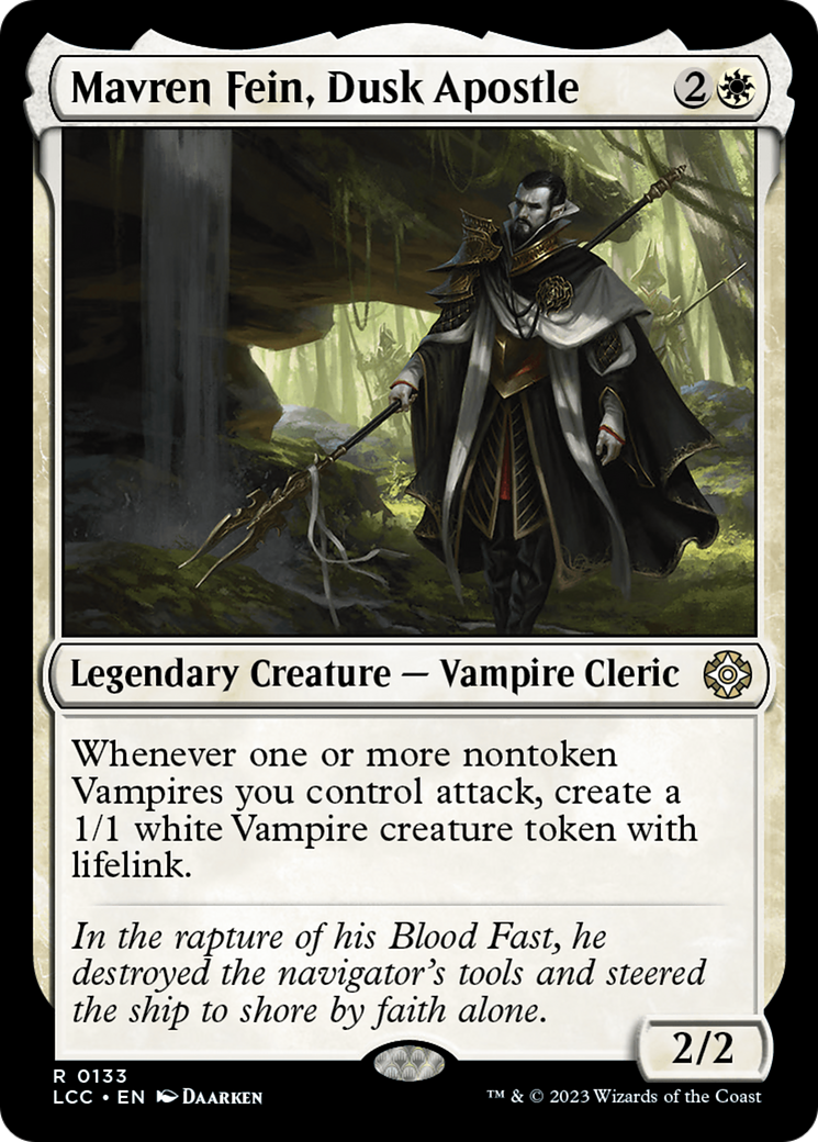 Magic: The Gathering - Mavren Fein, Dusk Apostle - The Lost Caverns of Ixalan Commander