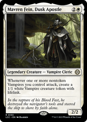 Magic: The Gathering - Mavren Fein, Dusk Apostle - The Lost Caverns of Ixalan Commander