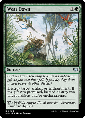Magic: The Gathering - Wear Down Foil - Bloomburrow