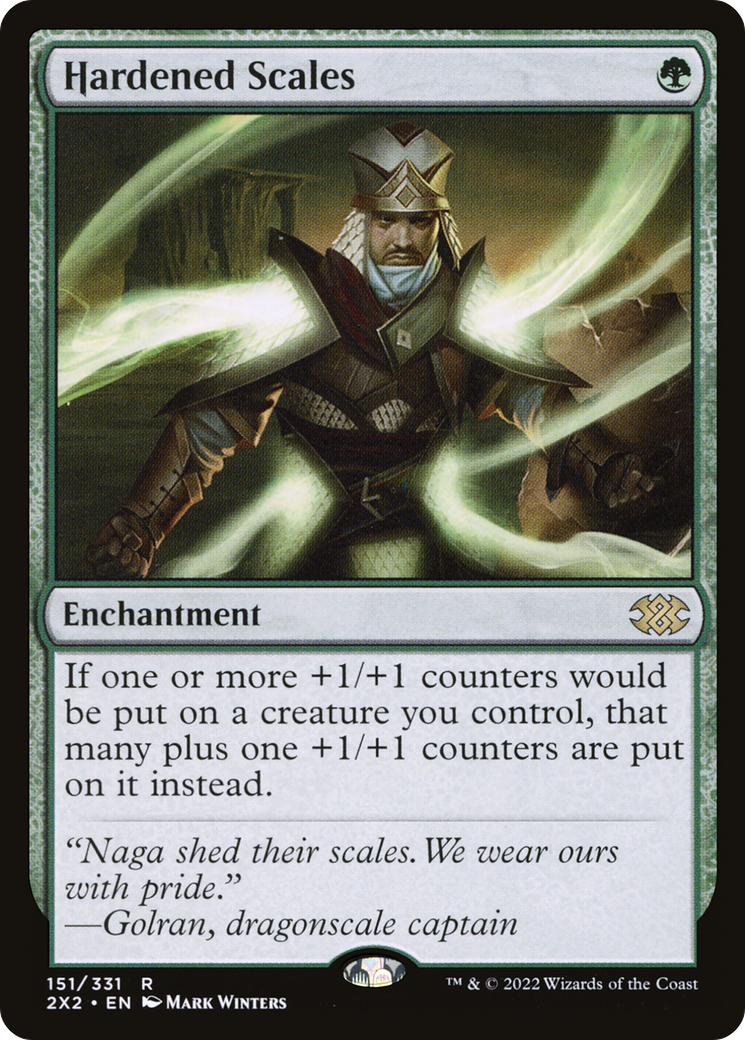 Magic: The Gathering - Hardened Scales - Double Masters 2022