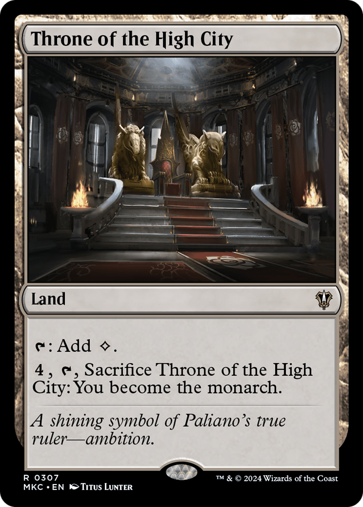 Magic: The Gathering - Throne of the High City - Murders at Karlov Manor Commander