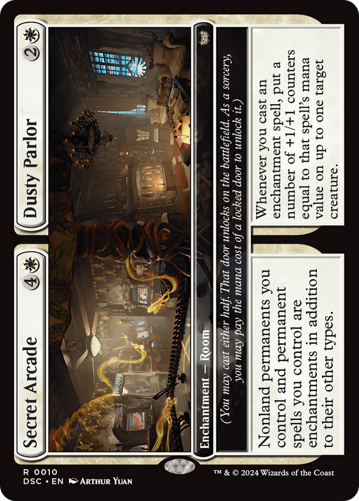 Magic: The Gathering - Secret Arcade // Dusty Parlor - Duskmourn: House of Horror Commander