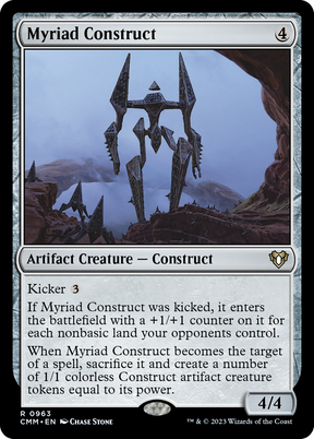 Magic: The Gathering - Myriad Construct - Commander Masters